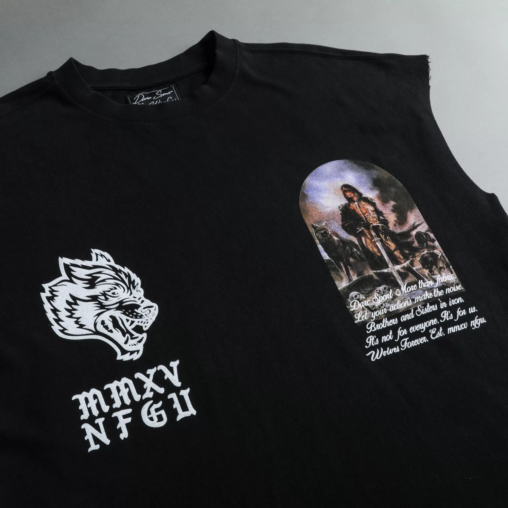 Store Still Standing "Premium Vintage" Muscle Tee In Black Men Tanks/Muscle Tees