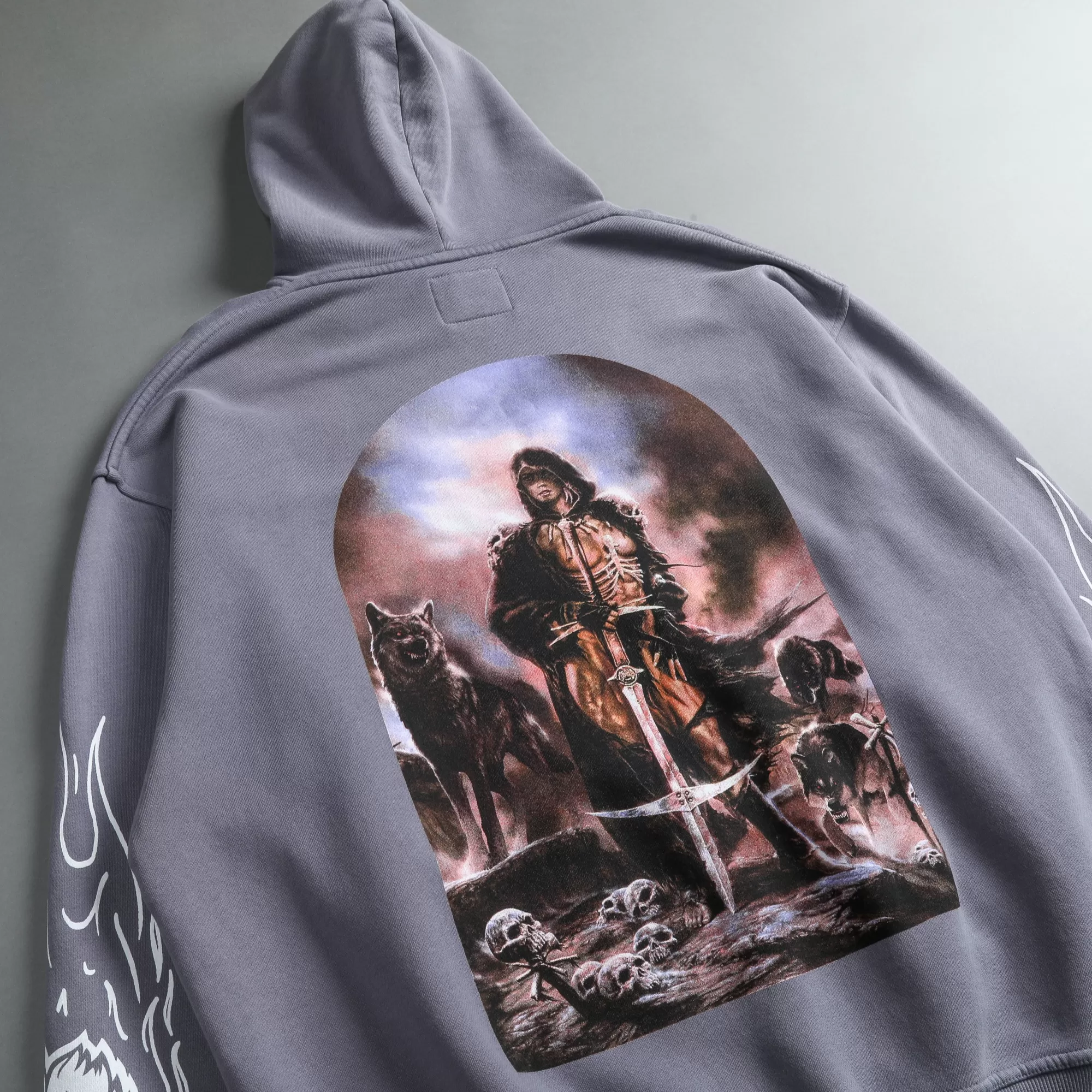 Hot Still Standing "Vintage Pierce" Hoodie In Norse Purple Men Pierce Hoodies