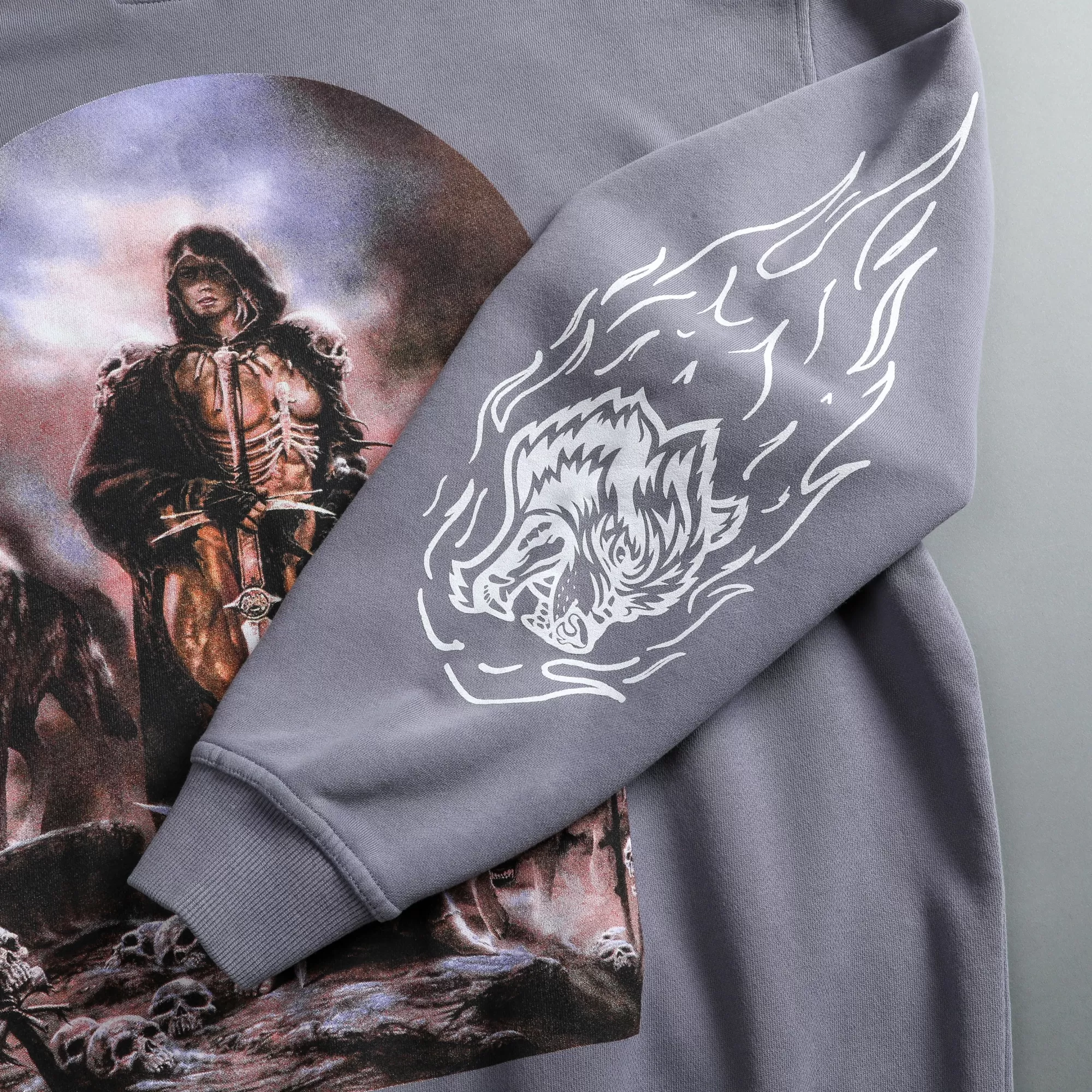 Hot Still Standing "Vintage Pierce" Hoodie In Norse Purple Men Pierce Hoodies