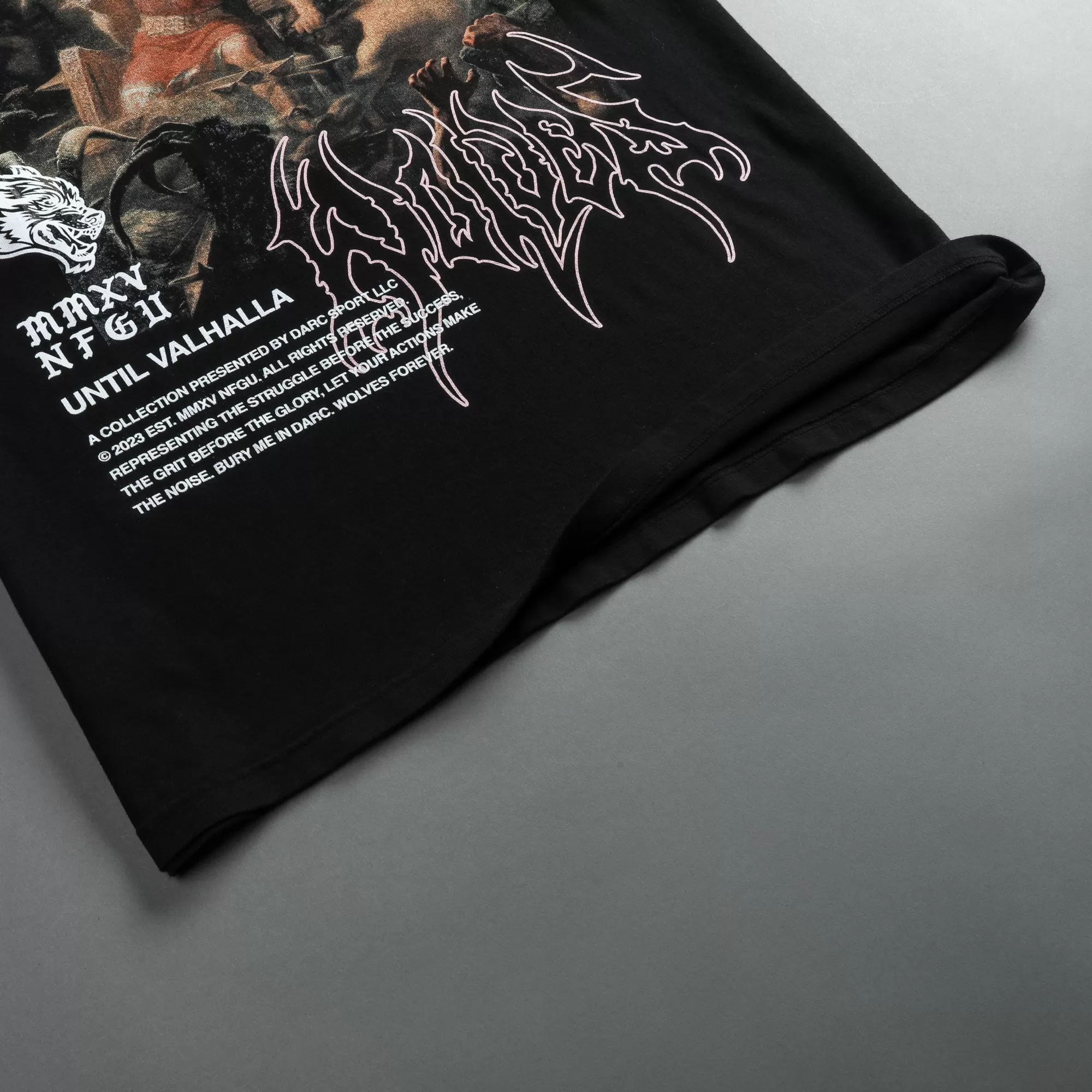 Cheap The Hammer "Premium" Oversized Unisex Tee In Black Men Premium/Oversized Tees