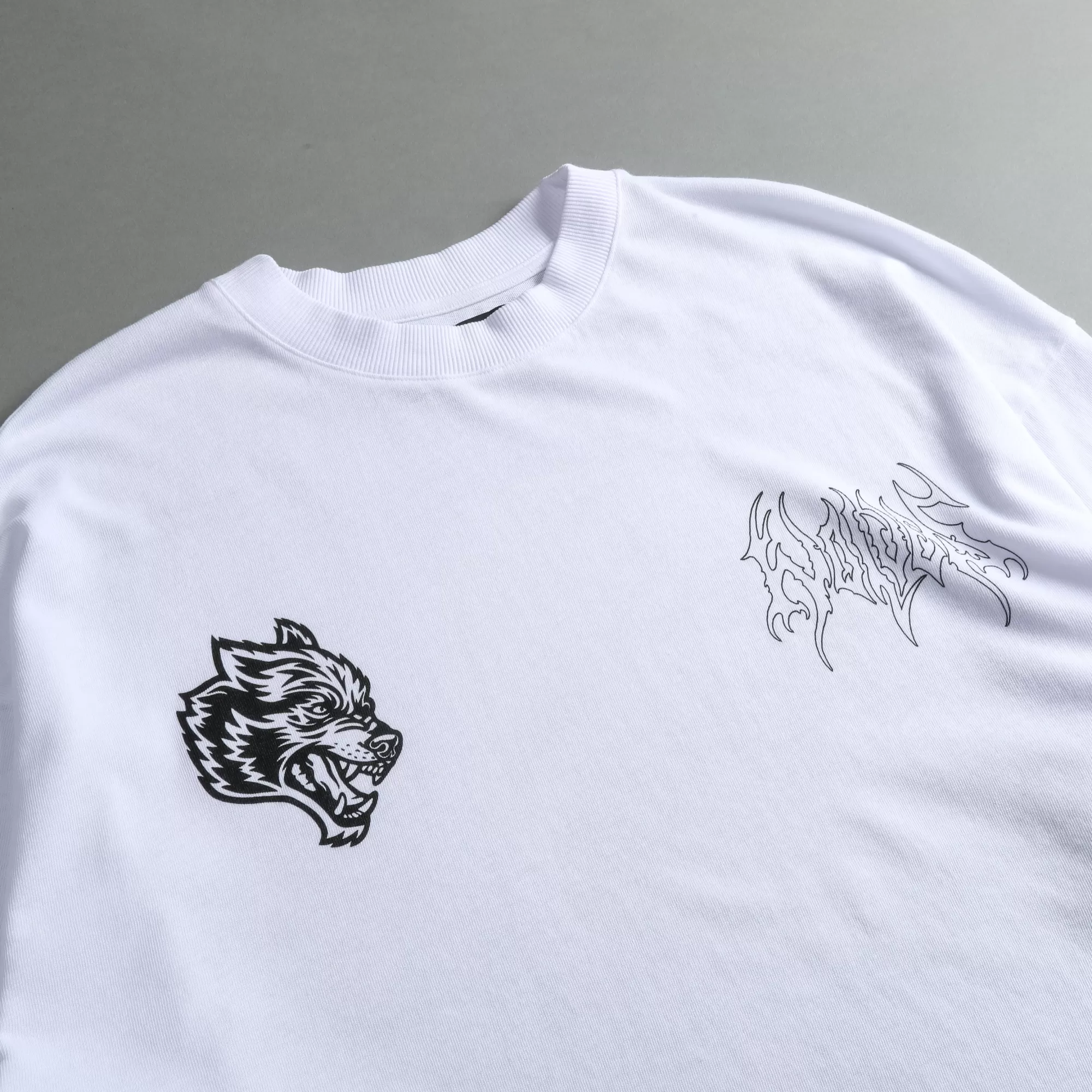 Outlet The Hammer "Premium" Oversized Unisex Tee In White Men Premium/Oversized Tees