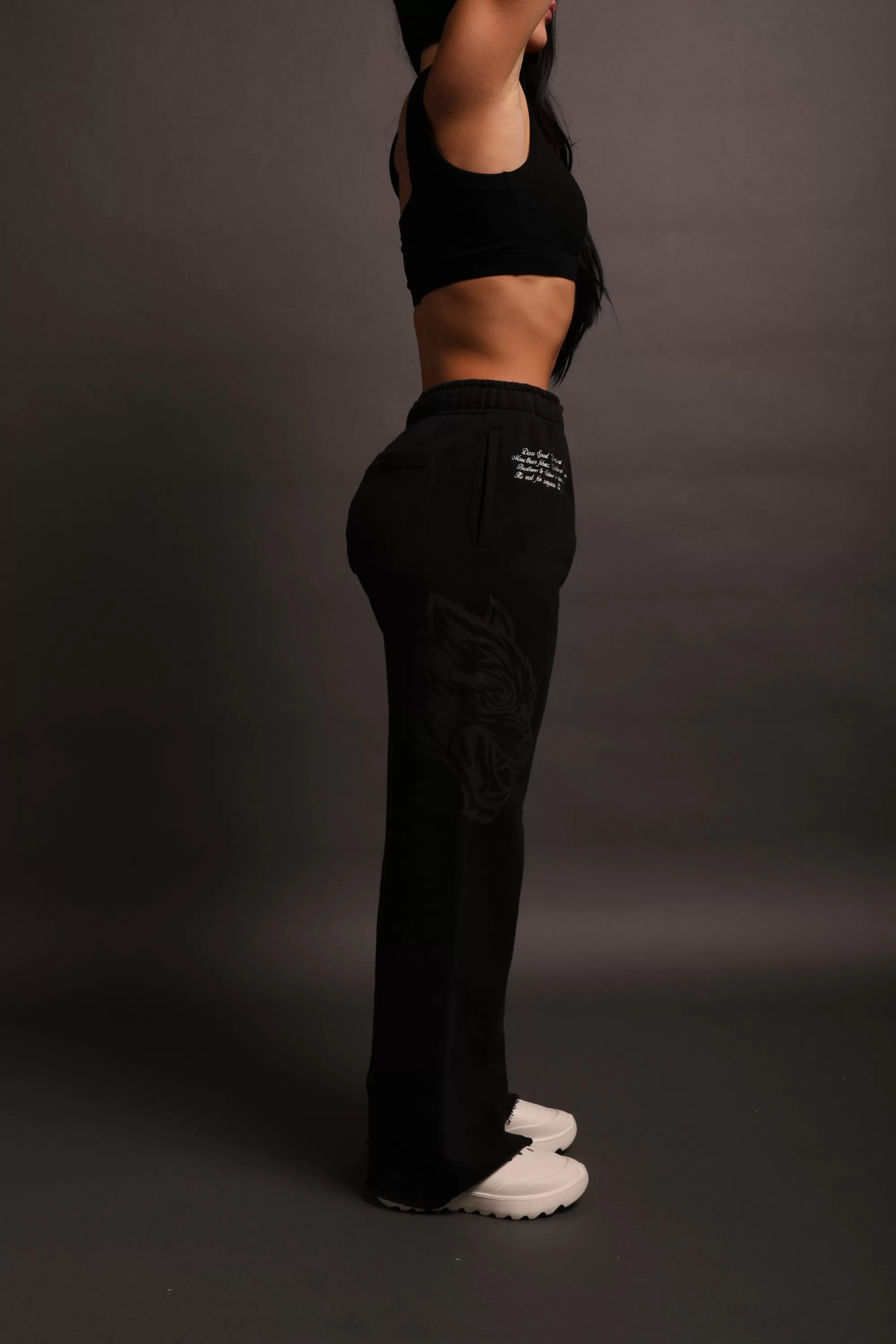 Best Sale The Spirit She Big Cozy Sweats In Black Women Bottoms