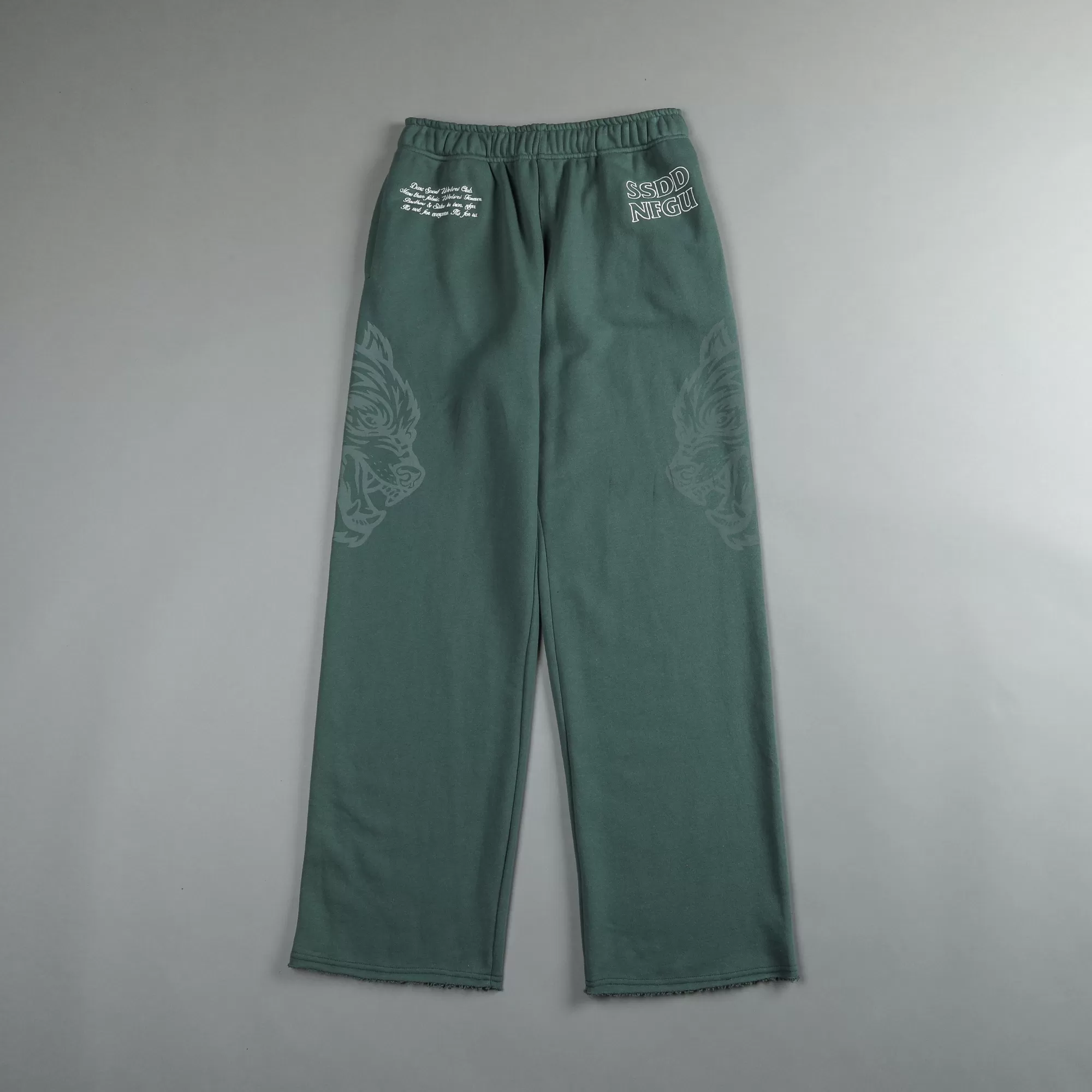 Outlet The Spirit She Big Cozy Sweats In Norse Green Women Bottoms