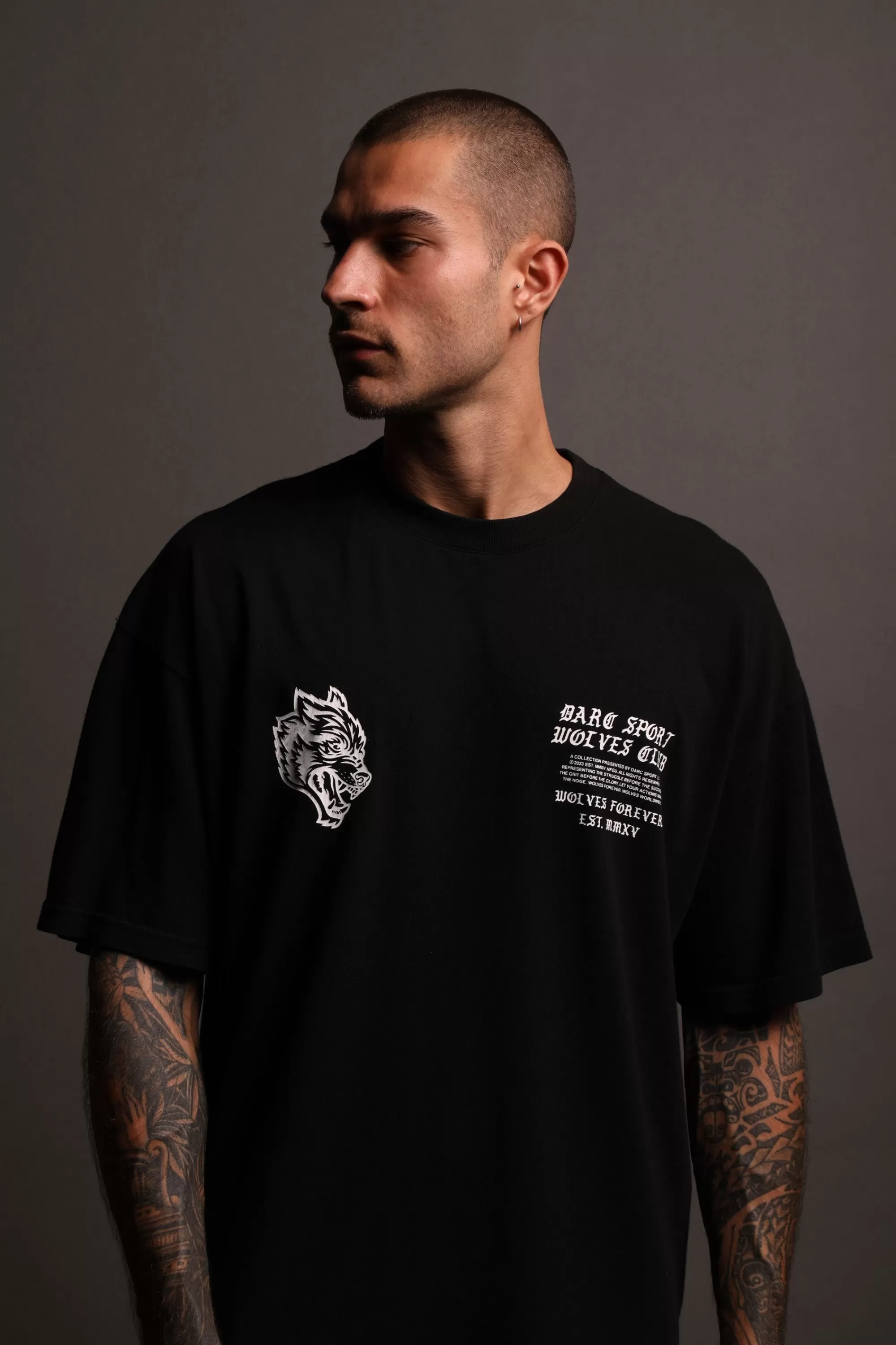 Best Sale The War Within "Premium" Oversized Tee In Black Men Premium/Oversized Tees