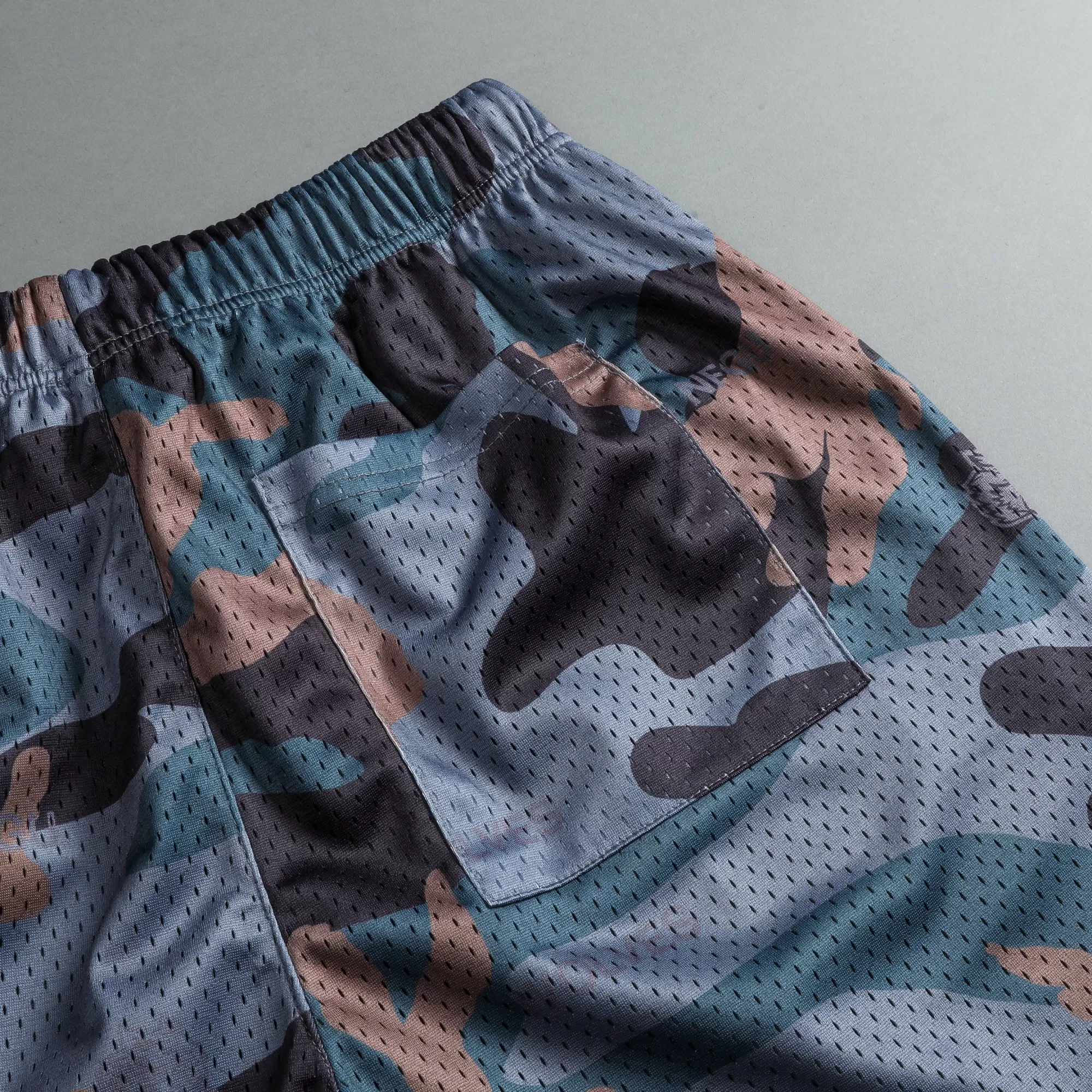 Cheap Try Us 5" Mesh Shorts In Norse Woodland Camo Men Shorts
