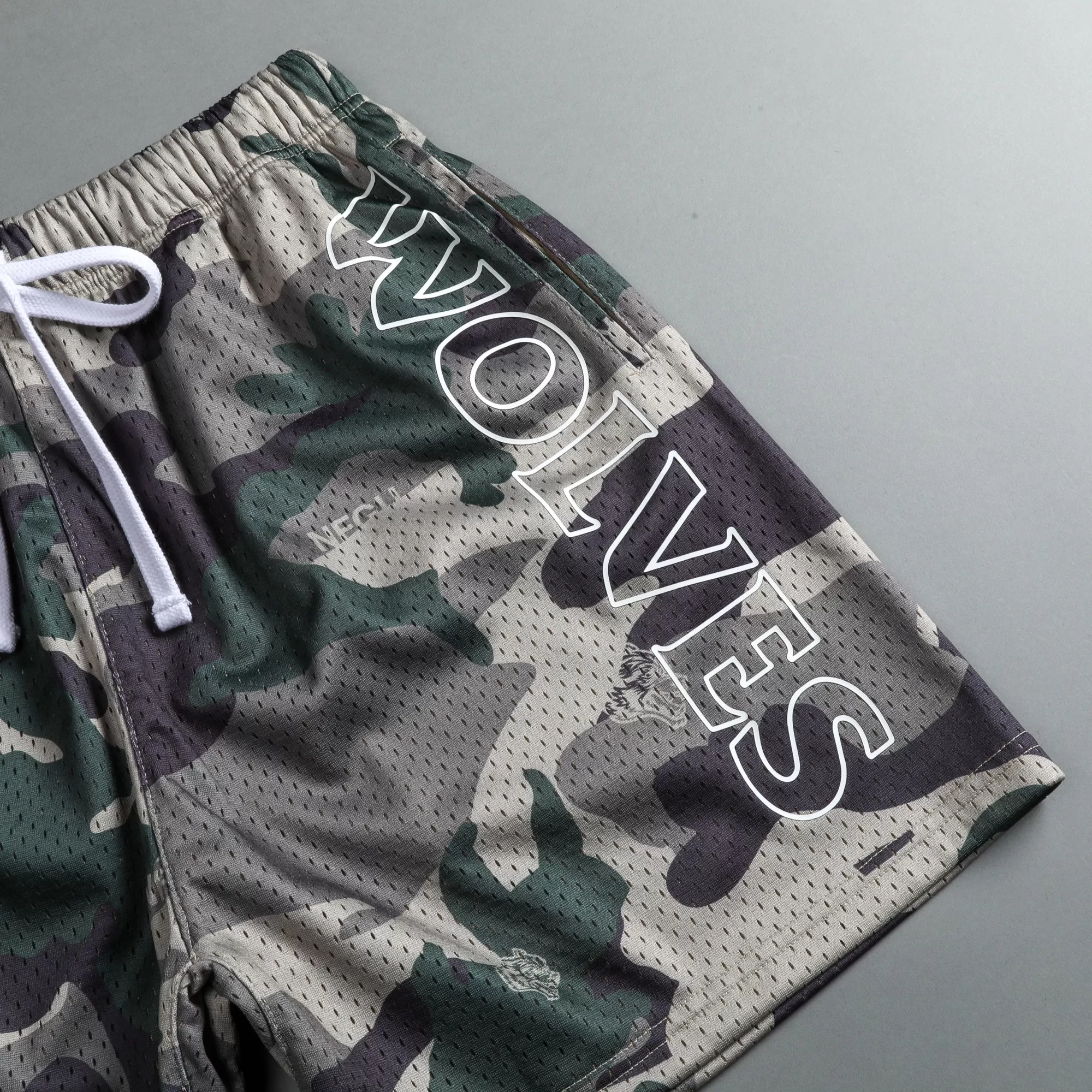 Online Try Us 5" Mesh Shorts In Vintage Woodland Camo Men Shorts