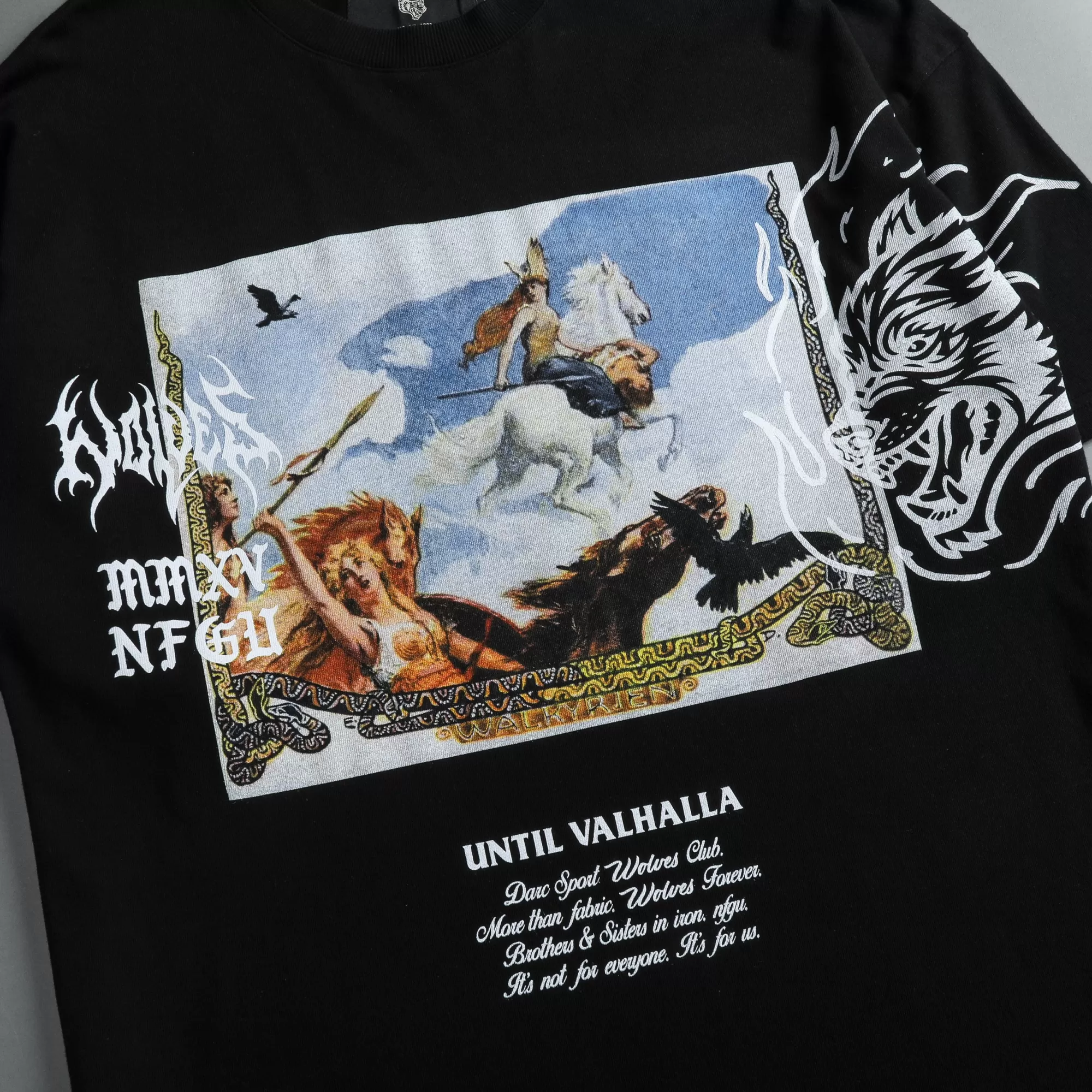Shop Until Our End "Premium" Oversized Tee In Black Men Premium/Oversized Tees