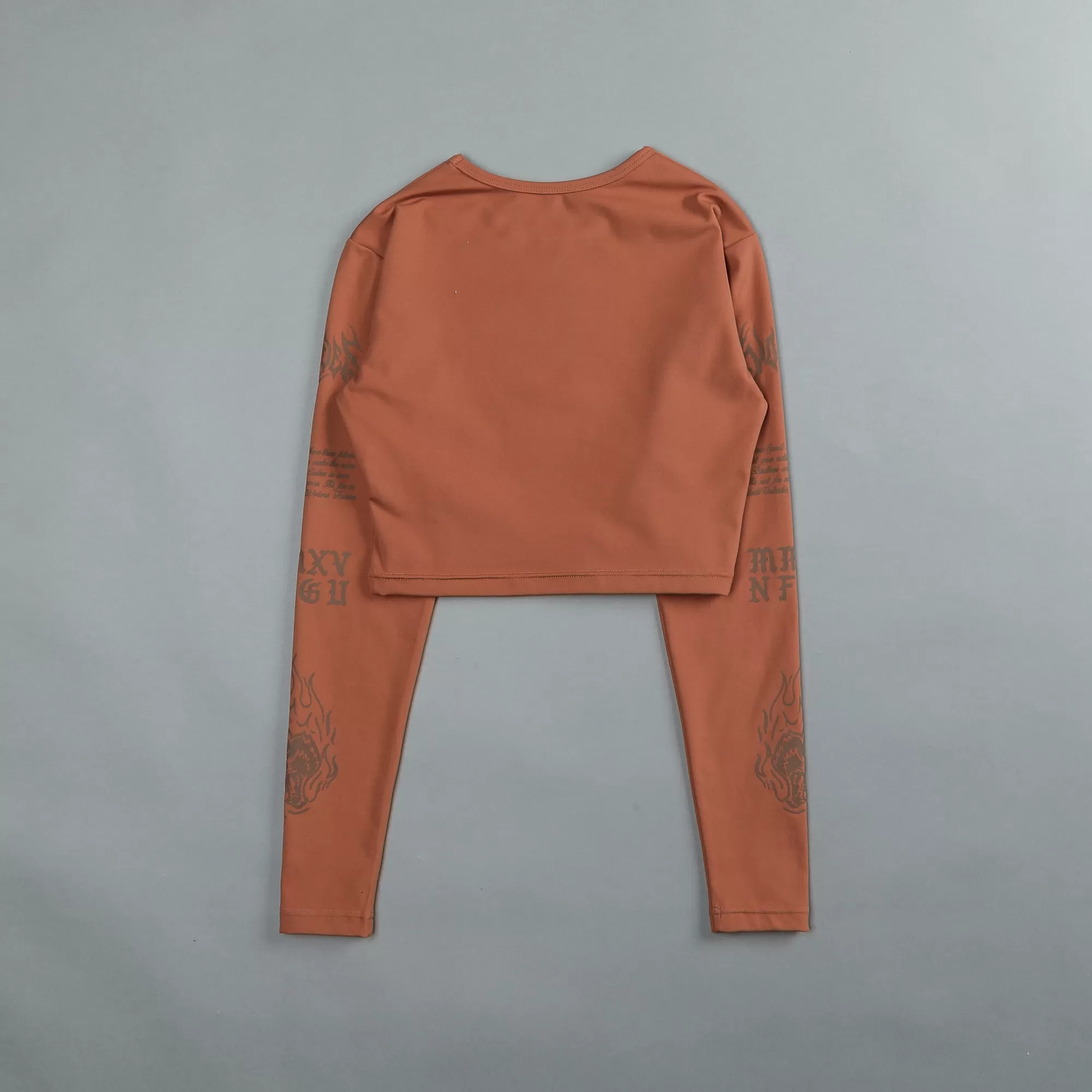 New Us Vs. Them L/S "Energy" Top In Norse Brown Women Tops