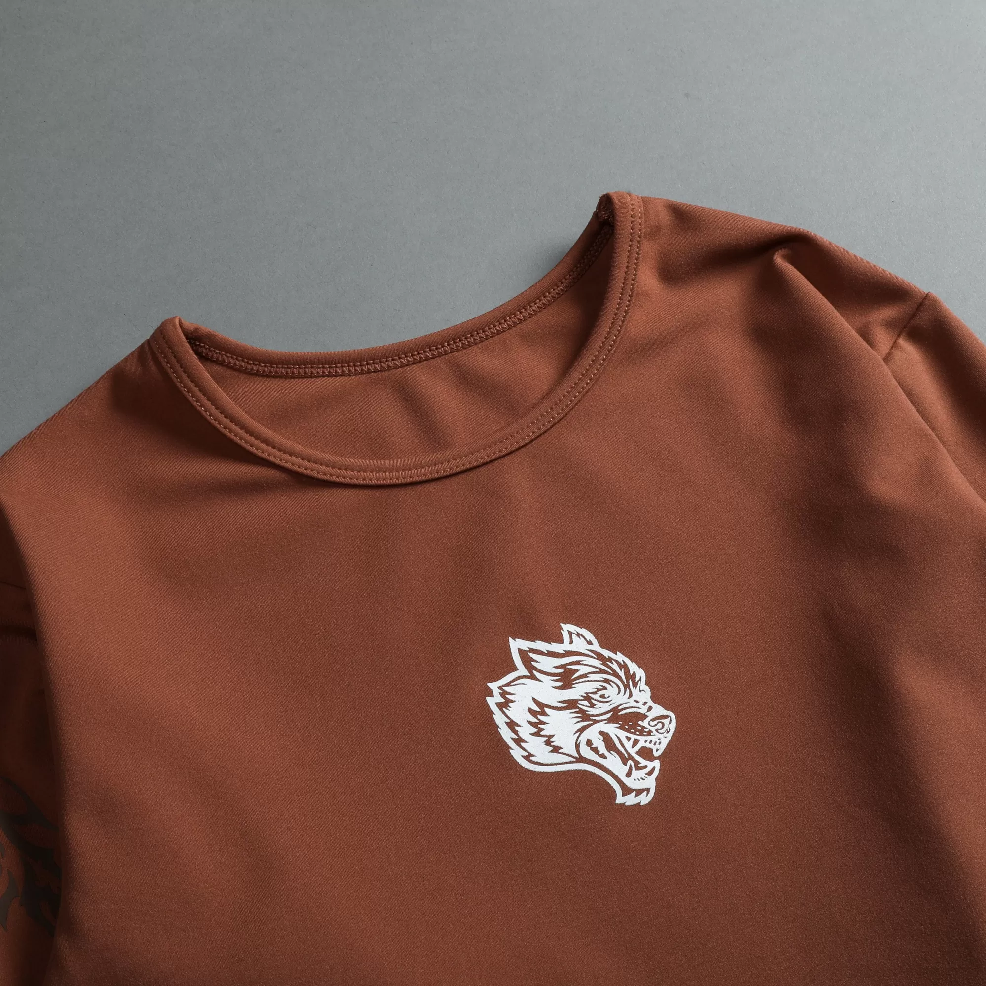 New Us Vs. Them L/S "Energy" Top In Norse Brown Women Tops