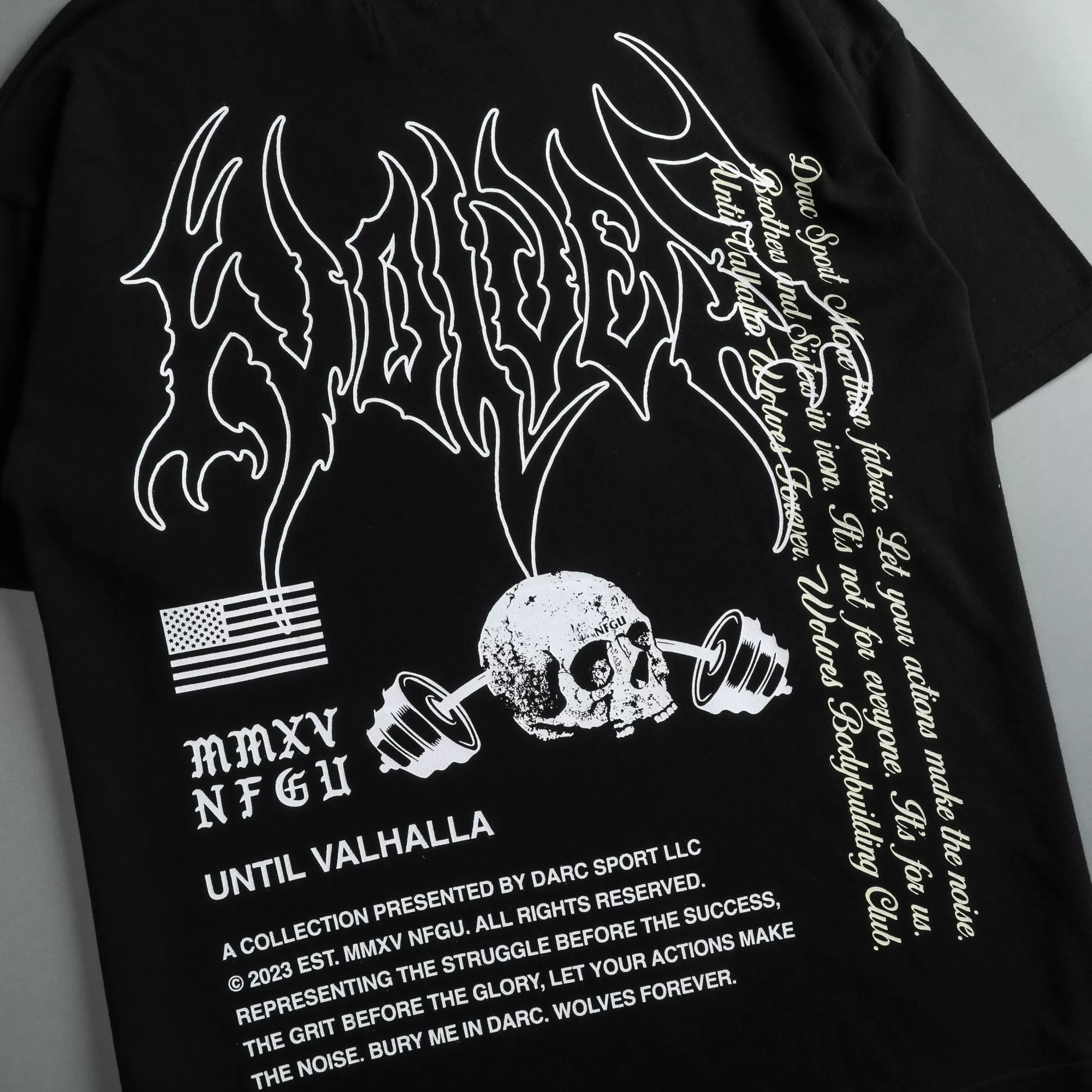 Fashion Us Vs. Them "Premium" Oversized Tee In Black Men Premium/Oversized Tees