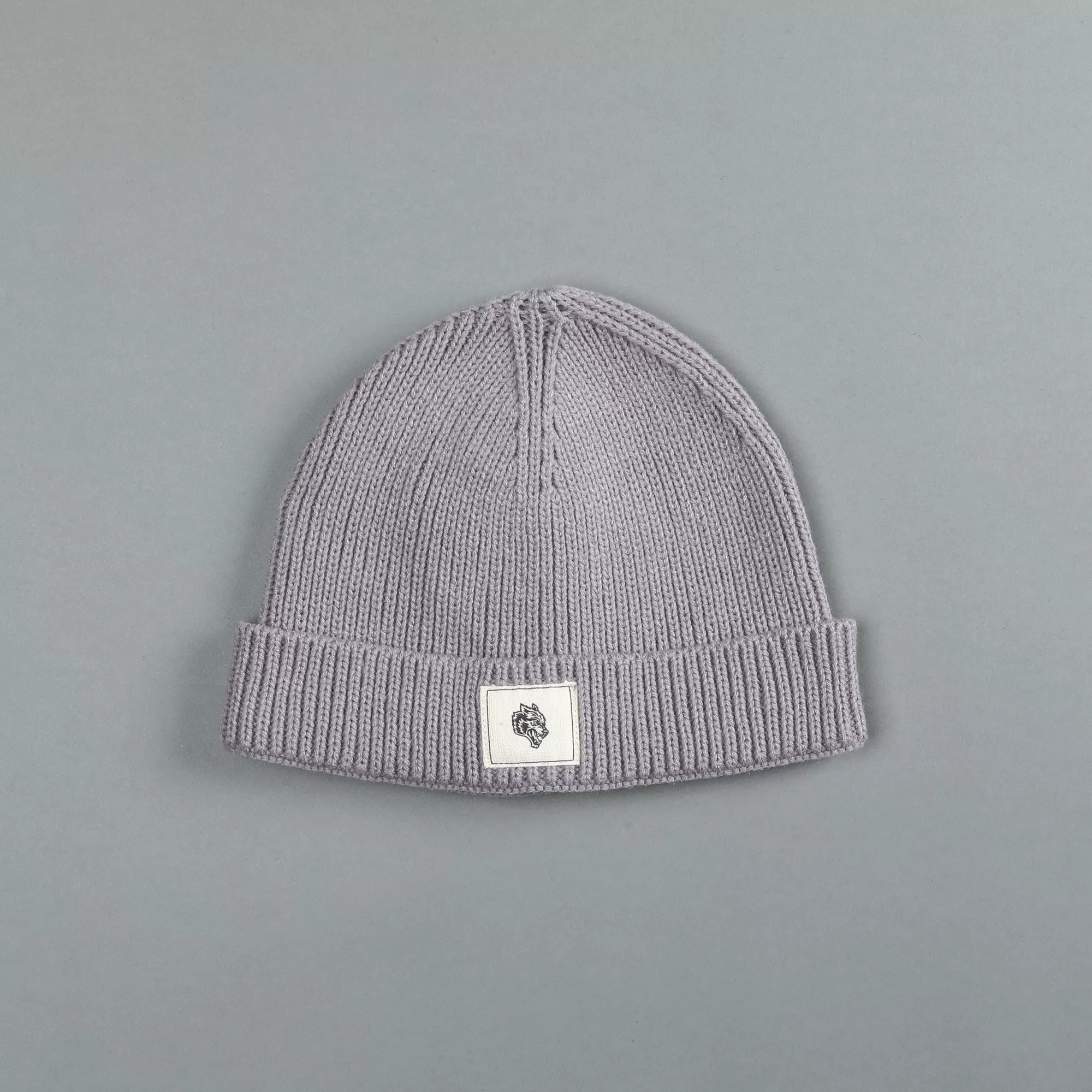 Flash Sale Wolf Patch Beanie In Norse Purple Headwear