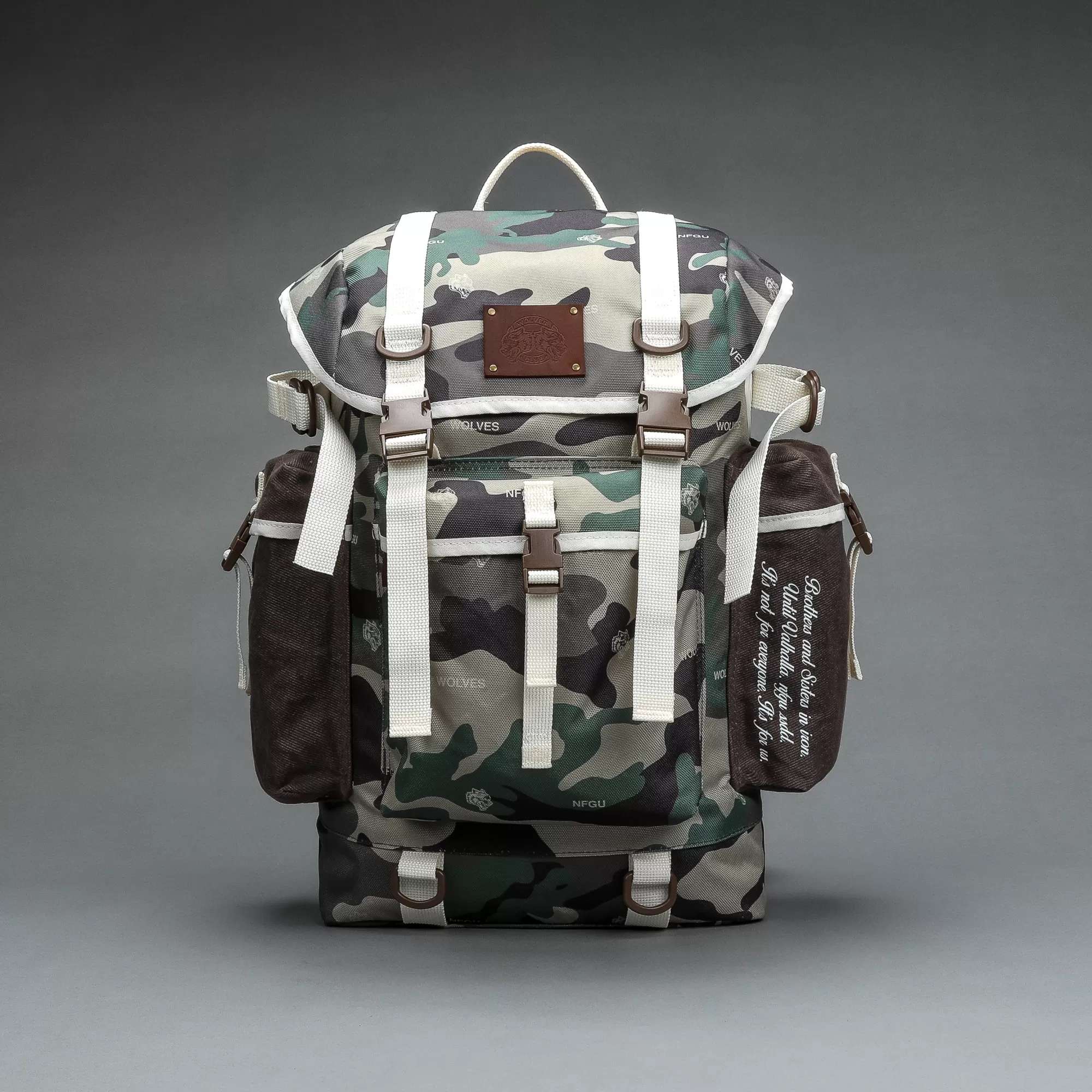 Best Sale Wolves Club Traveler Backpack In Wolf Woodland Camo Bags