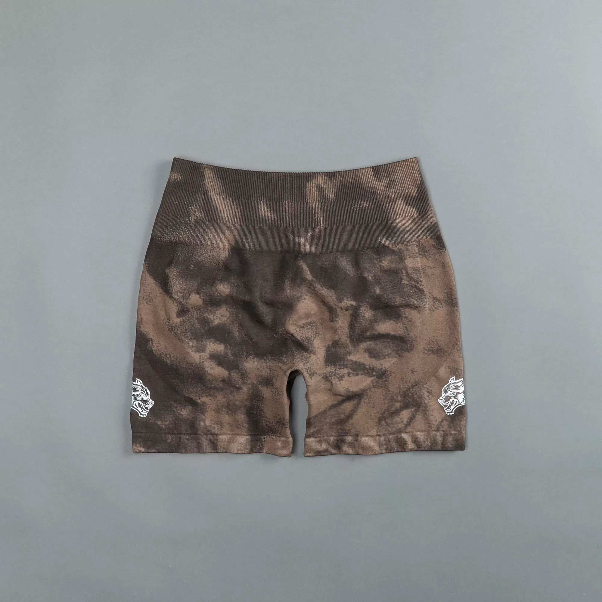 Cheap Wolves Forever Seamless Everson "Training" Shorts In Mojave Brown Jumbo Marble Women Bottoms