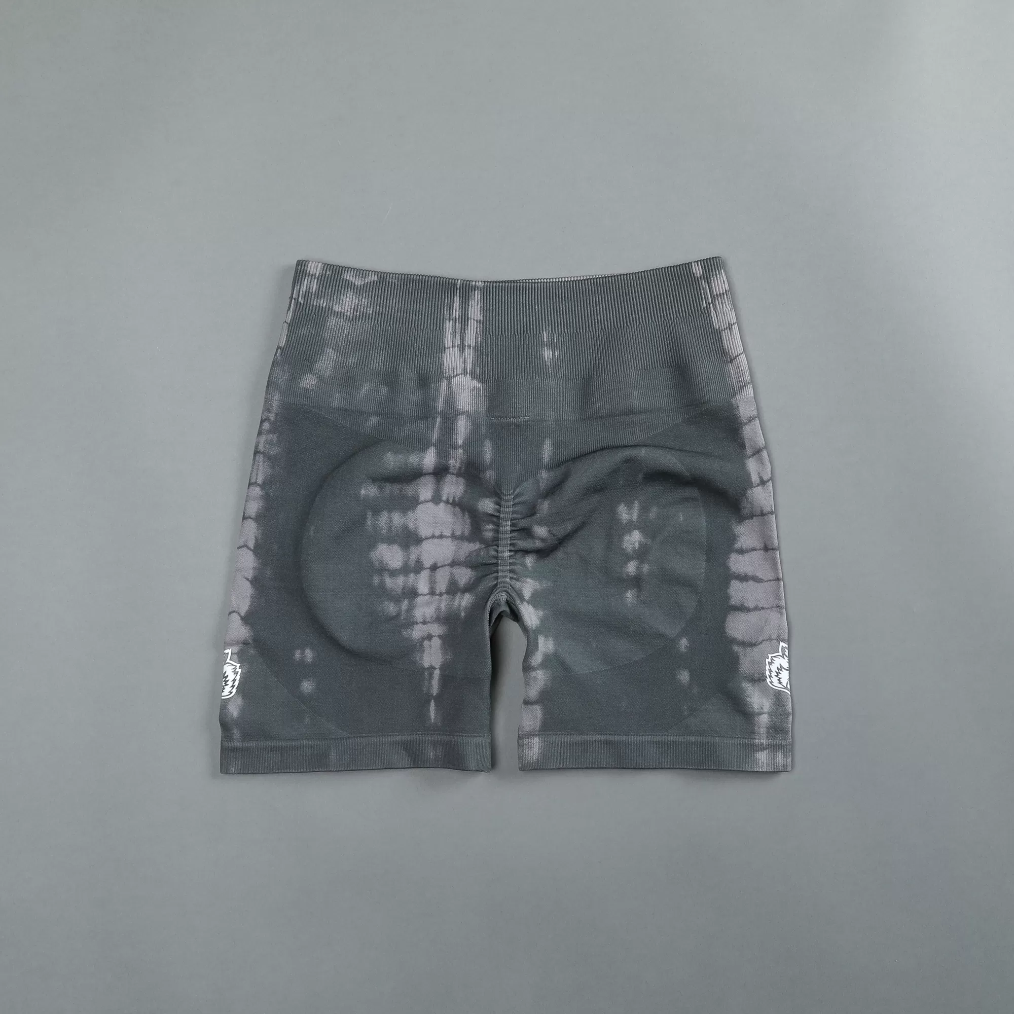 Hot Wolves Forever Seamless Everson "Training" Shorts In Pearl Gray Serpent Women Seamless