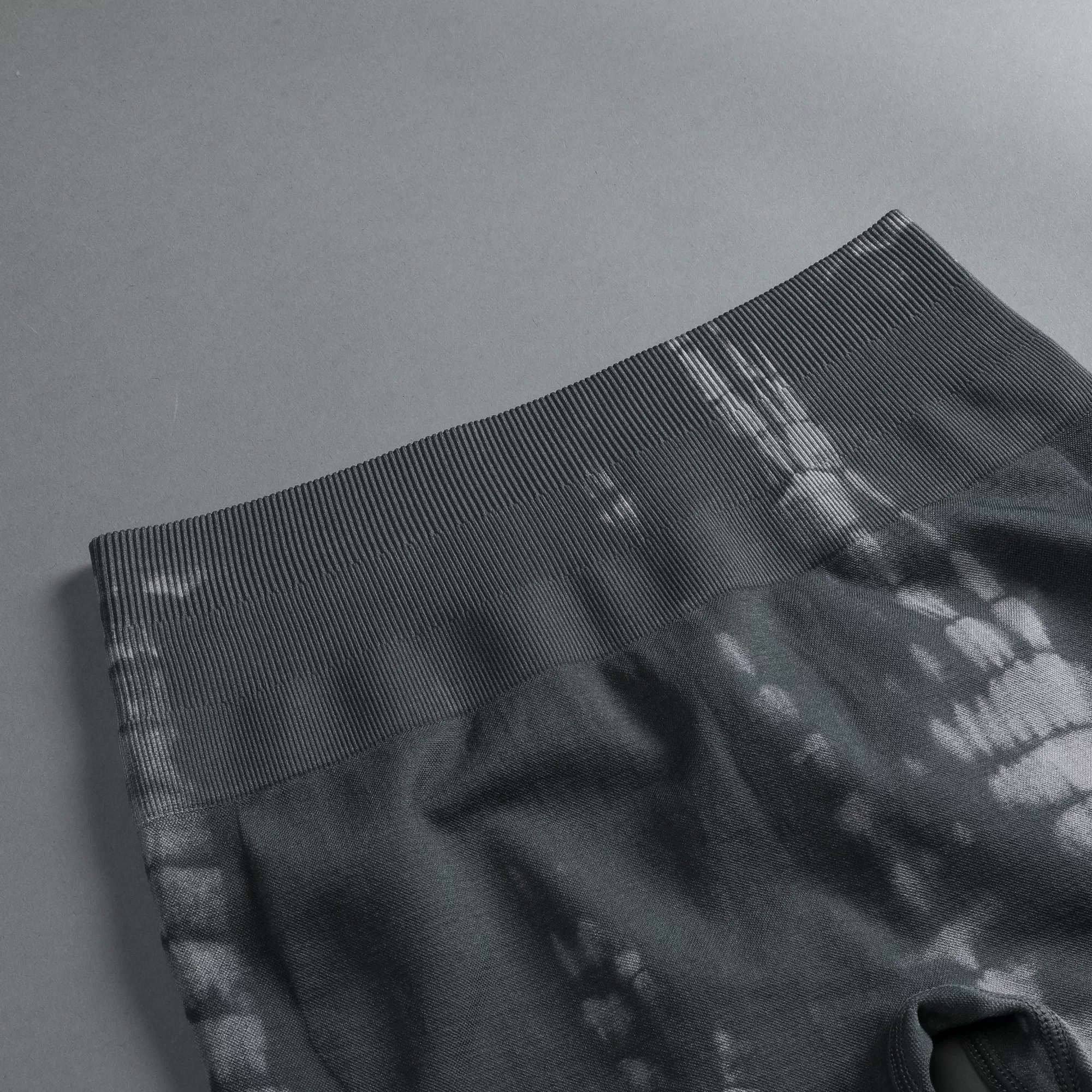 New Wolves Forever Seamless Everson "Training" Shorts In Pearl Gray Serpent Women Bottoms