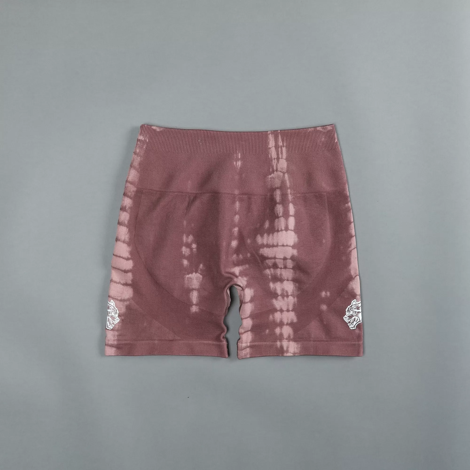 Shop Wolves Forever Seamless Everson "Training" Shorts In Tonal Mauve Serpent Women Seamless