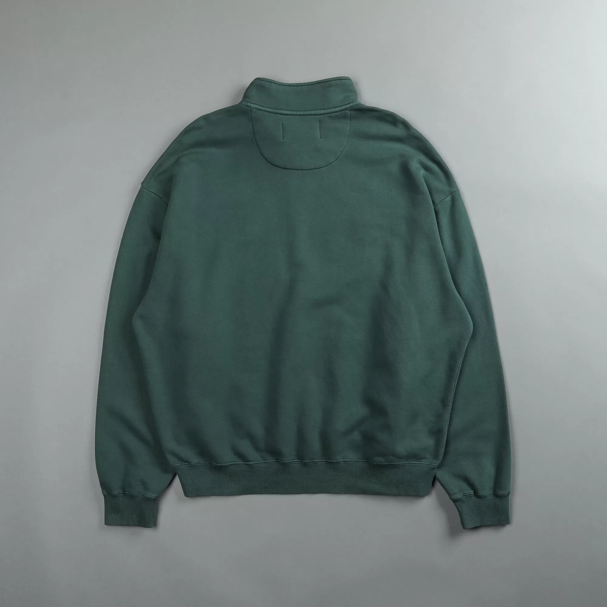 Cheap Word Is Bond Duke 1/4 Zip Mockneck In Norse Green Men Crewnecks