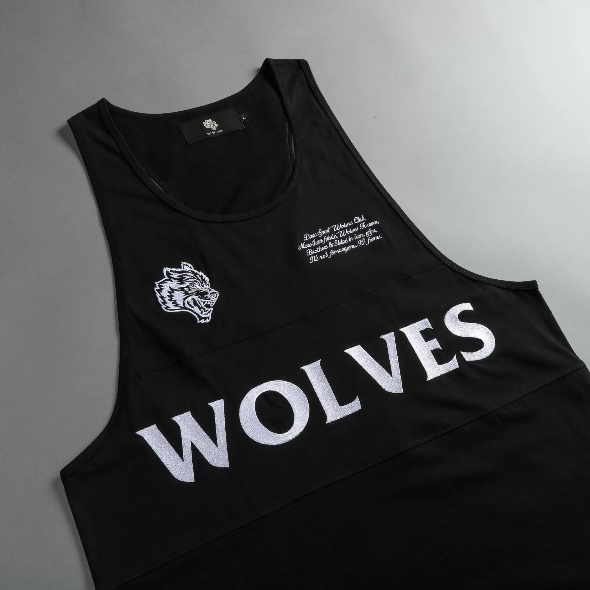 Hot Written Hardcore Block Mecca Tank In Black Men Tanks/Muscle Tees