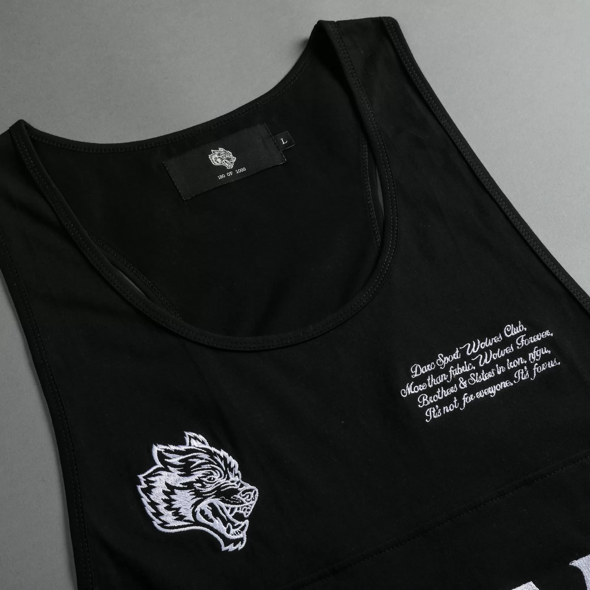 Hot Written Hardcore Block Mecca Tank In Black Men Tanks/Muscle Tees
